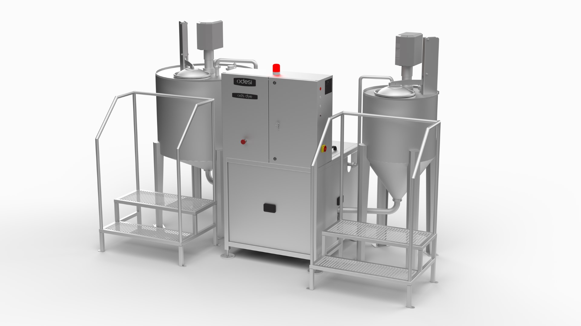 Toz Boya Çözme ve Dağıtım Sistemi